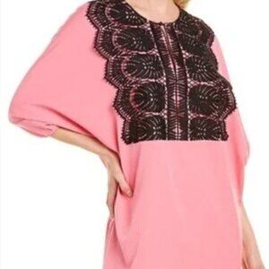 NEW Alton Gray pink / black tunic dress size: 14